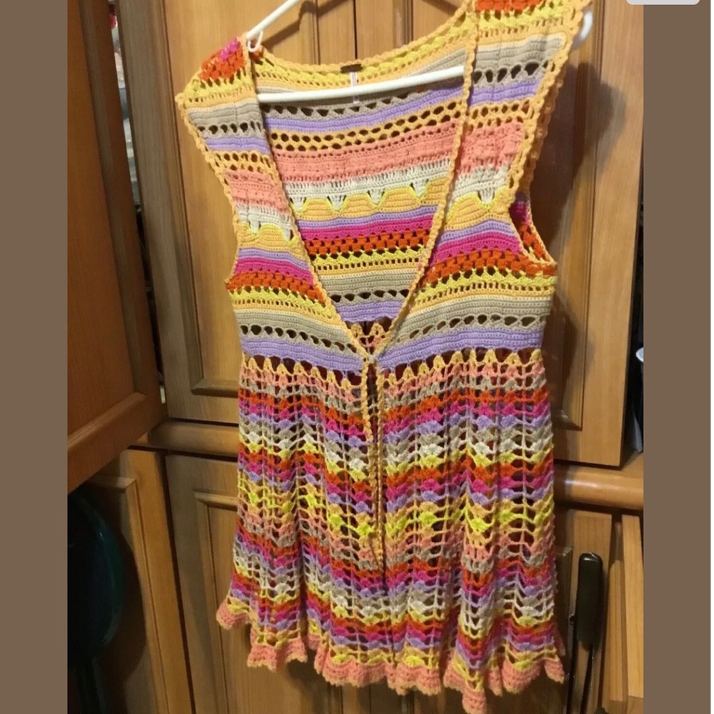 FREE PEOPLE COLORFUL COACHELLA💕NWT💕 TANK / VEST